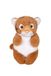 GIPSY TOYS KNUFFEL DEFIS NATURE PROTECT BENGALESE TIGER - 15 CM – GEEL, ZWART EN WIT