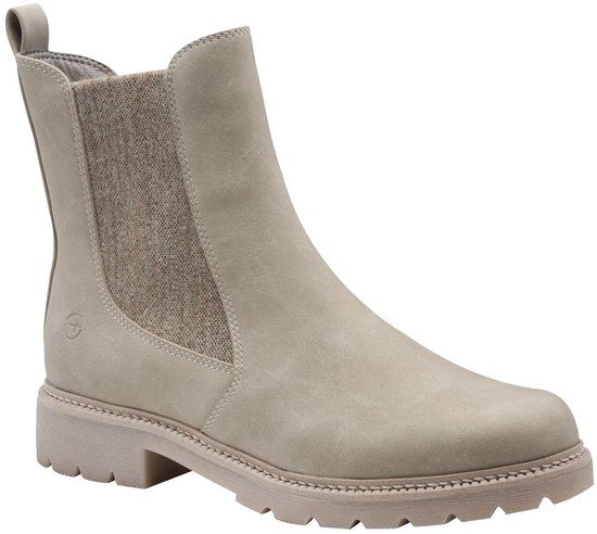 Tamaris Dames Chelsea Boot 1-25483-45 - Grijs - Maat 37