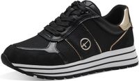 Tamaris Lage Damessneaker 1-23727-42 048 Dames Vegan M2372742 Zwart