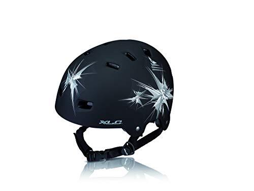 XLC Unisex Volwassen Urban-Helm BH-C22, Zwart, 53-59 cm