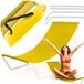 Sandos Chaise de plage pliante jaune