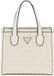 GUESS Silvana 2 Compartment Mini Tote Handtas Bone Beige