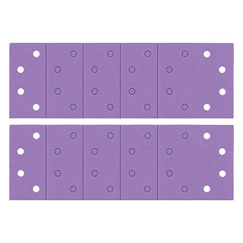 Trend aluminiumoxide schuurvellen - 114 x 110 mm - K120 - 10 stuks