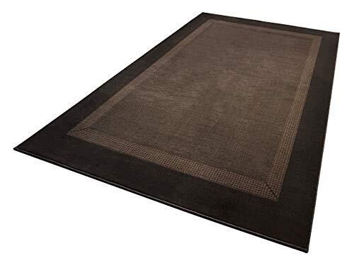 Hanse Home laagpolig velours loper band bruin, 120x170 cm