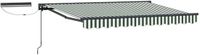 vidaXL Parasol électrique solaire 3 x 2,5 m vert