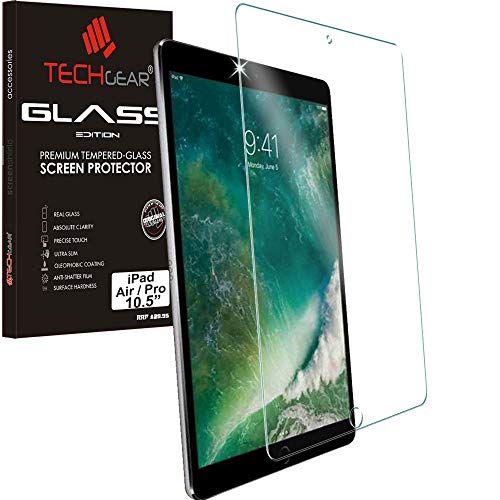TECHGEAR Anti-Glare Screen Protector voor iPad Pro 10.5 inch, iPad Air 10.5 inch - MATTE GLASS Edition Echt gehard glas Screen Protector Guard Cover Compatibel met Apple iPad Pro/Air 10.5"