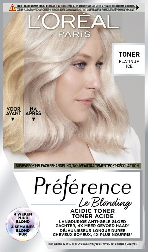 L’Or&#233;al Paris Pr&#233;f&#233;rence Le Blonding 01 - Platinum Ice - Toning