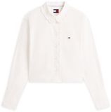 Tommy Hilfiger Tommy Jeans Lange Mouwen Shirt Katoen Wit Maat S