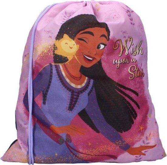 Wish Gymtas - Zwemtas - 40 cm - Roze - Voor Kinderen