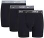 Nike Heren Boxershorts (3-pack) - Zwart/Grijs/Lichtblauw - Maat XL