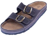 Solidchoice - Pantoufles en cuir pour adultes 39 EU