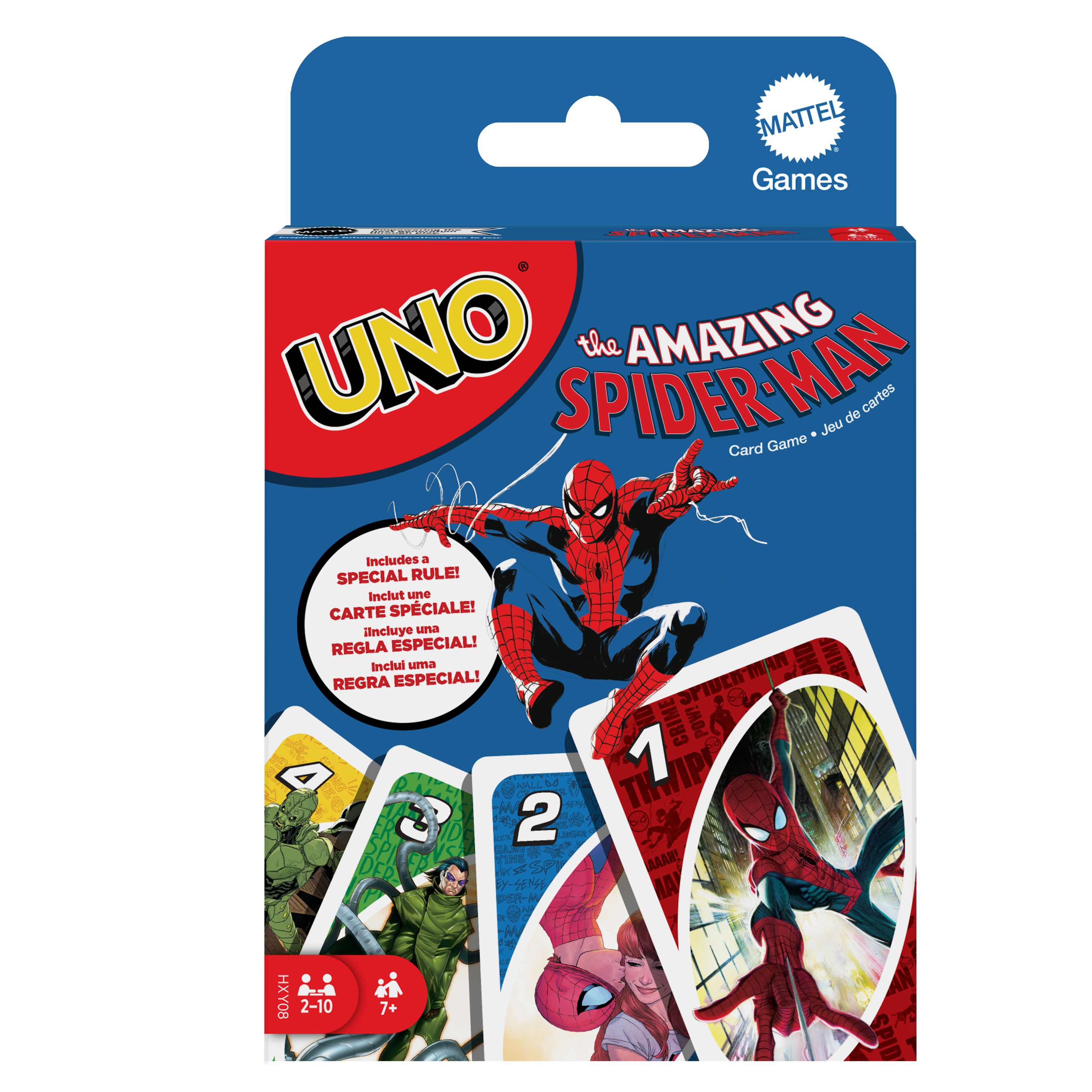 Mattel Games UNO The Amazing Spider-Man kaartspel
