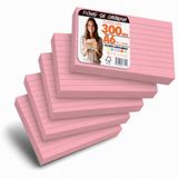 OFITURIA Flashcards A7 roze gestreept 300 stuks leerkaarten