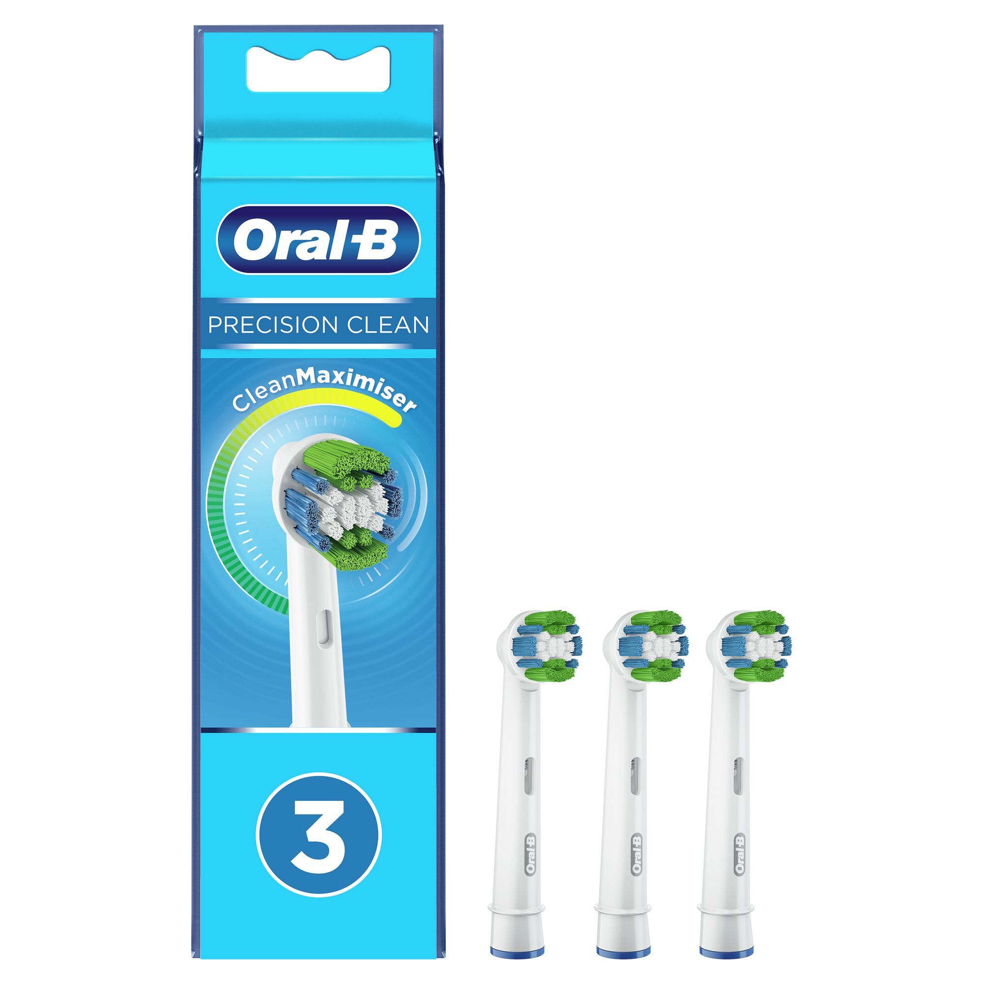 Oral-B Precision Clean Opzetborstel Met CleanMaximiser-technologie, Verpakking Van 3 Stuks