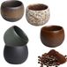 Shenzhen Haorui Industrial Technology Co., Ltd. Tasses à expresso et à thé en porcelaine faites à la main de haute qualité - lot de 4, 50 ml.