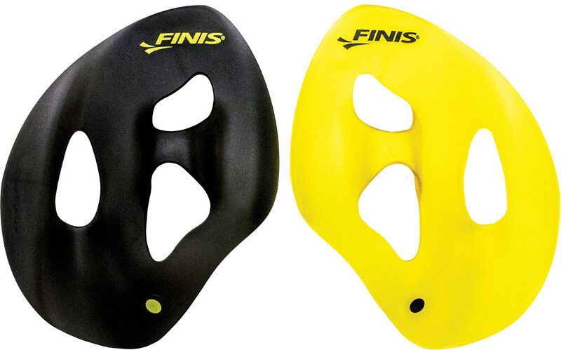 Finis ISO Handpaddels - black/yellow