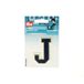 Prym 924509 applicatie letter J blauw/ecru