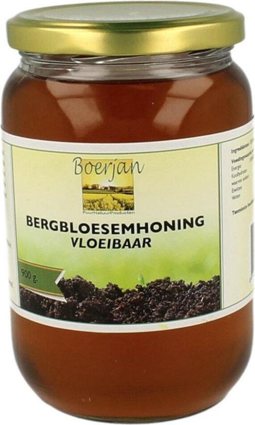 Boer, Jan Honing Bergbloesem Vloeibaar 900gr