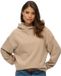 Superdry Studios hoodie Dames Licht Taupe