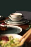 Elegant Asir - Dinerset - eetset - servies (24-delig) - Groen