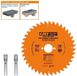 CMT Cirkelzaag voor non-ferro metalen - 190 mm zaagblad diameter - 30 mm as diameter - 40 tanden