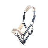 Glorenza-halter HKM Glorenza Halster grafiet/taupe één maat