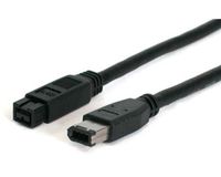 StarTech.com FireWire/IEEE 1394b Cable - 1.8m - 9-6 Pin - Black