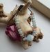 Felices.nl Bracelet fait main en pierres précieuses - Perle carrée en amazonite - Bracelet bohème pour femmes