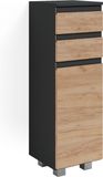 Vicco J-Shape Halfhoge kast – 30 x 95 cm Grijs