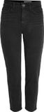 Noisy may Jeans Nmmoni Hw Straight Ank Black Jeans 27021112 Black Denim Dames Maat - W28 X L30