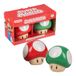 Super Mario Brothers Mushroom Salt and Pepper Shakers