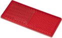 ProPlus Zelfklevende rode reflector - rechthoekig - 85 x 40 mm - E-keur