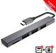 Advance Xpand Smart USB-C 2-in-1 Hub Zilver