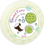 Bomb Cosmetics Coconut Creme Body Buffer Shower Sponge 190gr