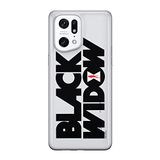 ERT GROUP mobiel telefoonhoesje voor Oppo FIND X5 PRO origineel en officieel erkend Marvel patroon Black Widow 011