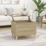 Maison Exclusive - Table basse bois de chêne Sonoma, 60x44,5x45 cm, fibre de bois