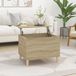 Maison Exclusive - Table basse bois de chêne Sonoma, 60x44,5x45 cm, fibre de bois
