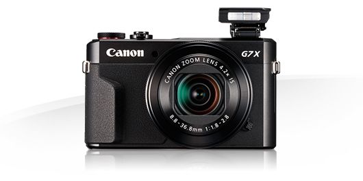 Canon PowerShot G7X Mark II - 20.1MP Compact Camera - Black