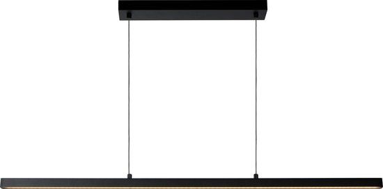 Lucide SIGMA - Hanglamp - LED Dimb. - 1x30W 2700K - Zwart - 3 Jaar Garantie