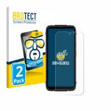 BROTECT - Screenprotector voor Blackview Rock 1 - Folie Beschermfolie transparant 2 Stuks