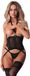 Obsessive OBS Basque L/XL Zwart Kant Polyamide