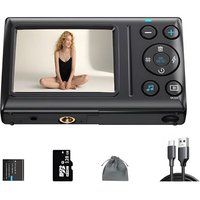 SZSMART Digitale camera's SZSMART C2 touchscreen 128 GB zwart