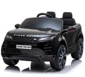 FINOOS Range Rover Evoque - Elektrische Kinderauto - 12V - met Afstandsbediening - Zwart