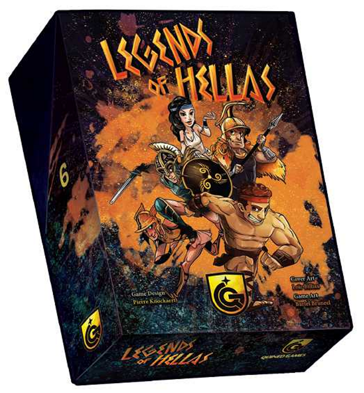 Quined Games Legends of Hellas - Bordspel