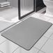 Markenlos Lumehelbed Handels GmbH Antislip badmat van diatomeeënaarde, sneldrogend, geschikt voor badkamers, deuren en ramen (grijs, 40x60 cm)