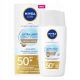 Nivea Sun Onzichtbare Dagelijkse Vloeistof SPF 50+ Medium Tinted 40ml