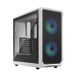 FRACTAL DESIGN Focus 2 RGB PC-behuizing, wit, met transparant zijpaneel