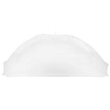 COOK CONCEPT, KB6140, Practical and foldable retractable mosquito net cover for food protection, easy to store and clean, multi-use, 120x65 cm, White