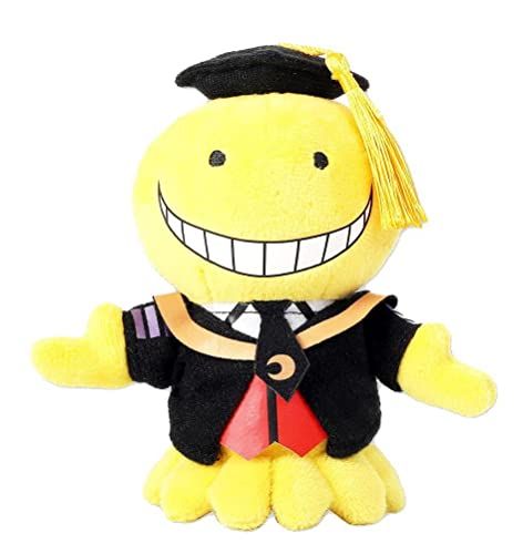 SAKAMI - Assassination Classroom - Koro Sensei - Pluche Hanger - 12 cm - Origineel & Gelicentieerd