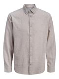 JACK & JONES Jjesummer Linen Blend Shirt L/S Sn Heren